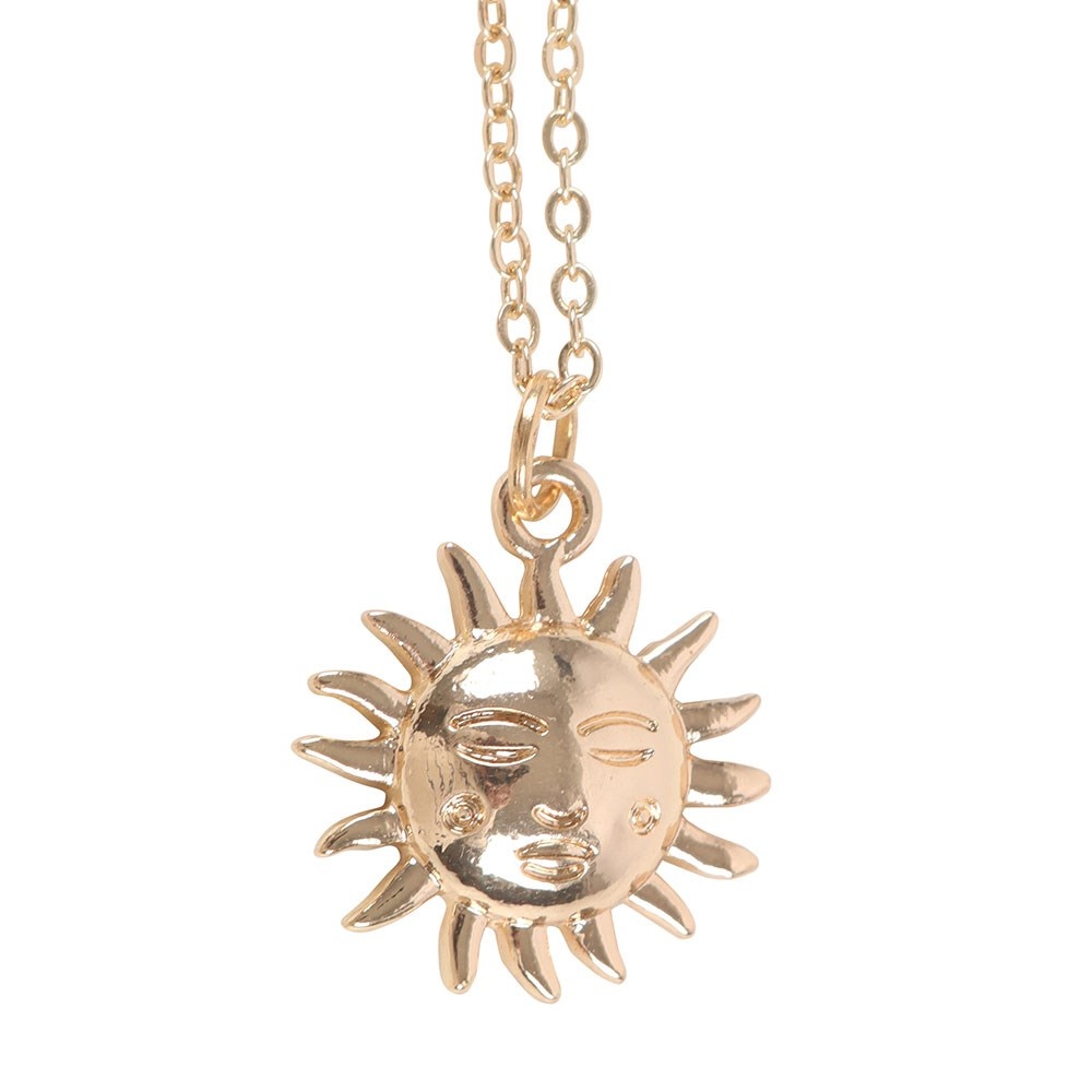 Something Different - Sun Necklace on Birthday Card Kaart met ketting - Multicolours